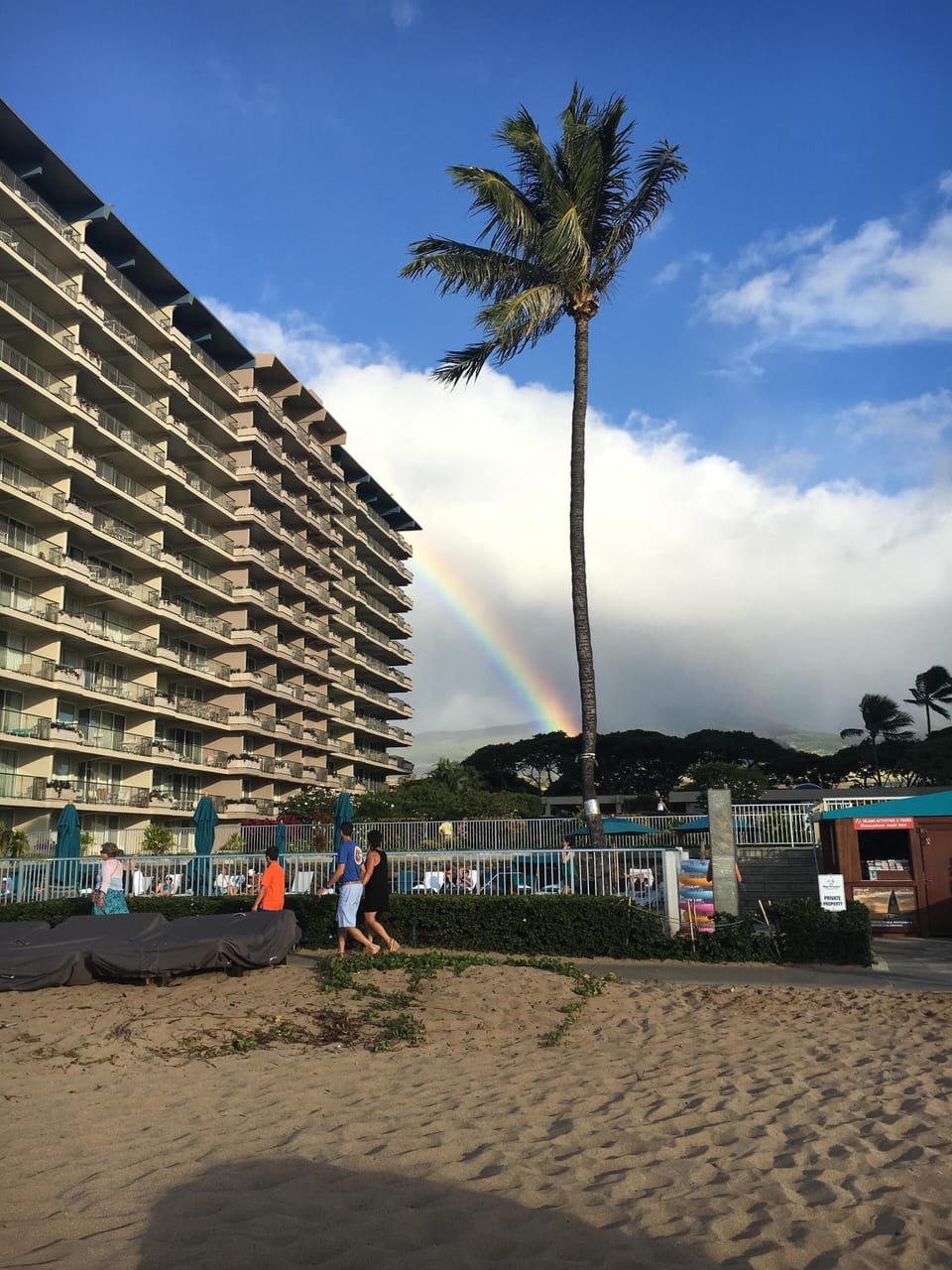beach view of building