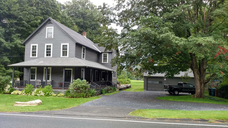 Front of farm house.