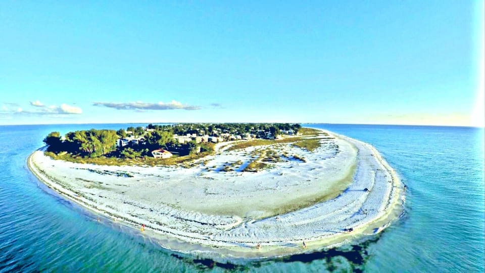 we are on the tip of the island