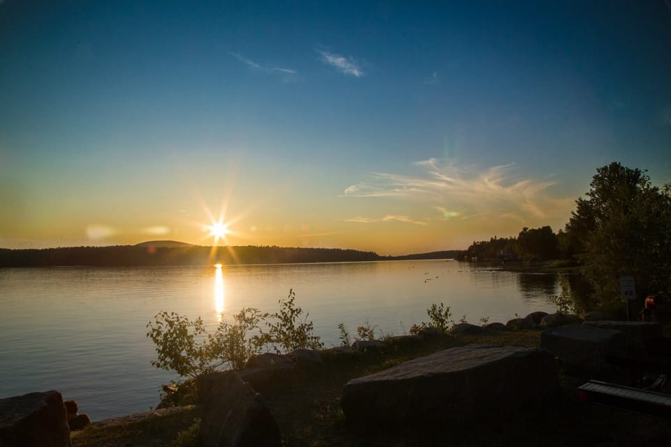Put your boat in at the fishing access just down the road from the cottage!