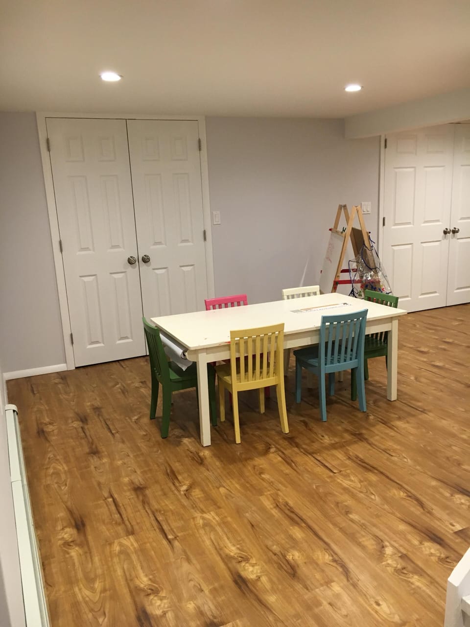 Children's craft space