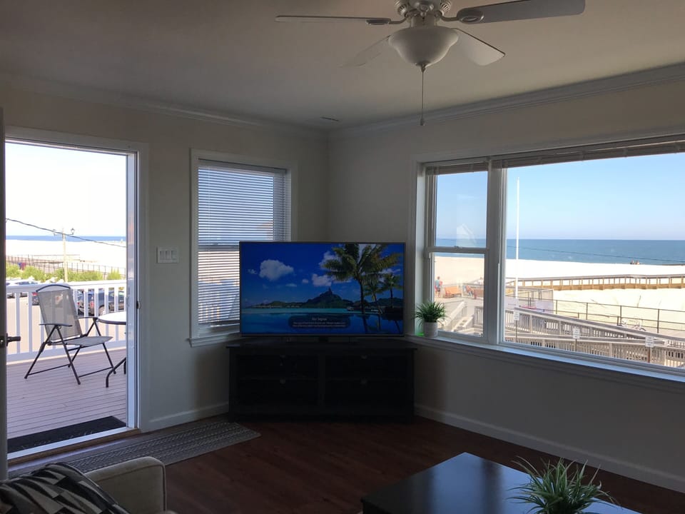 Living room and view