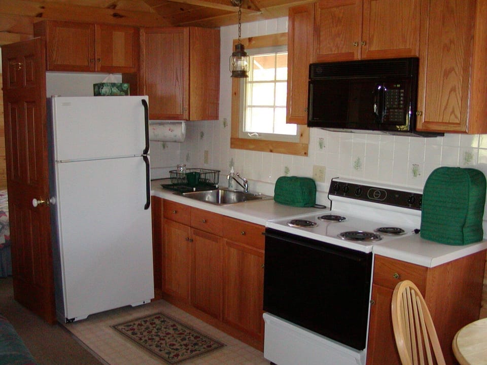 Fully equipped kitchen