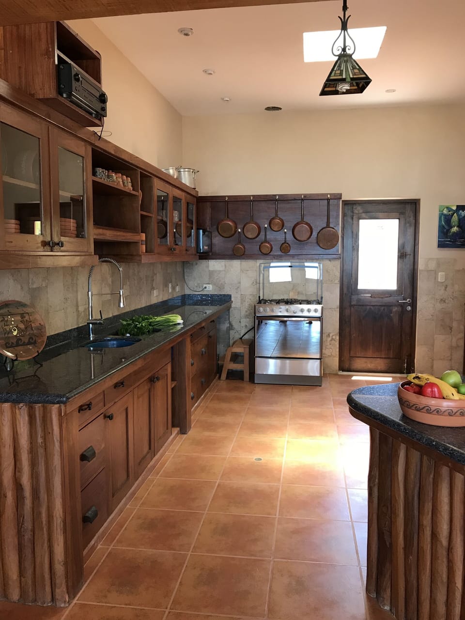 Modern fully equipped kitchen