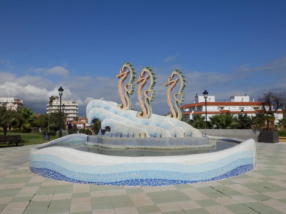 Children's play park 5 minutes walk from apartment