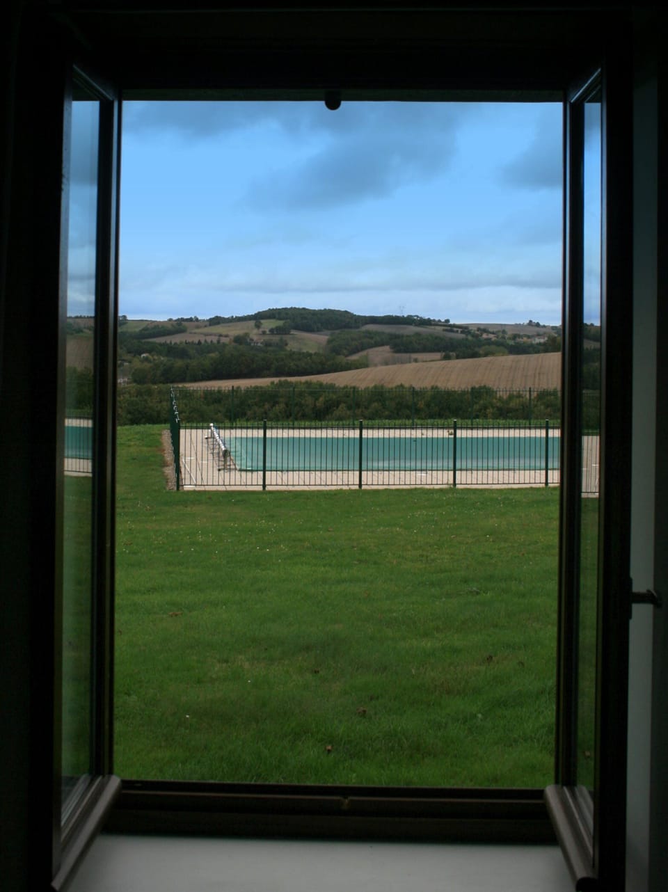 View from ground floor twin bedroom