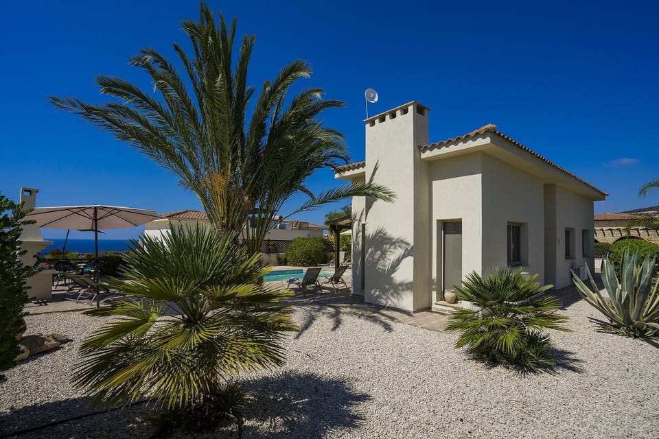 Villa from Garden