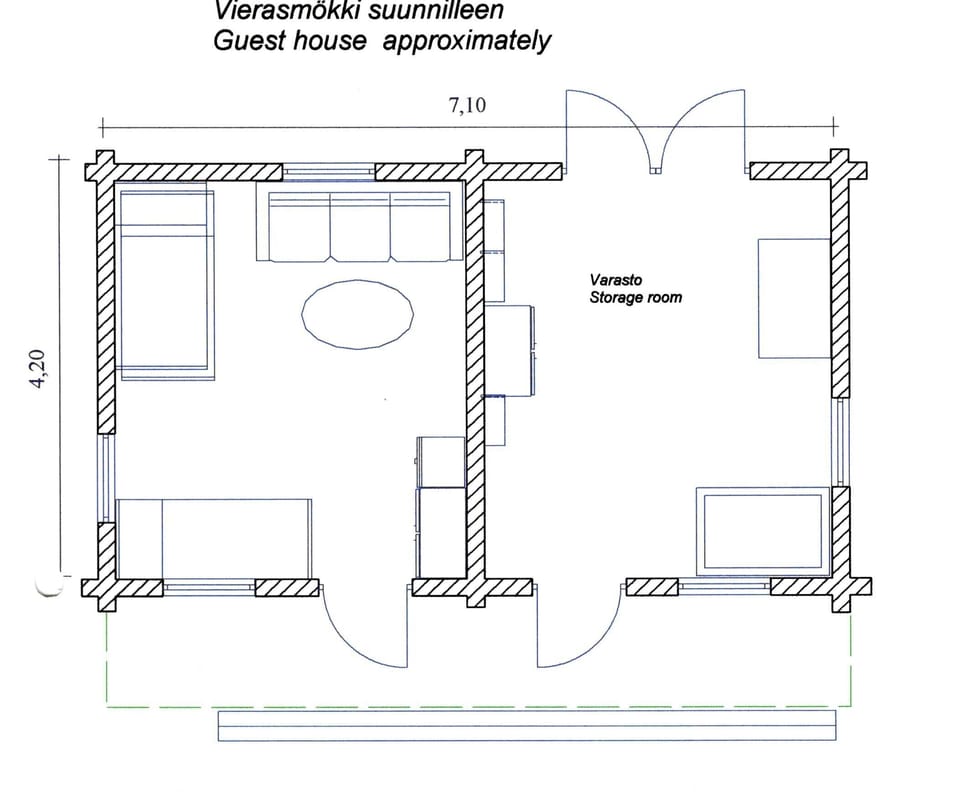 Guest house.