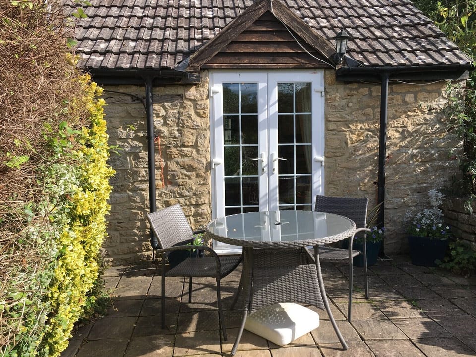 South facing terrace to enjoy a glass of wine