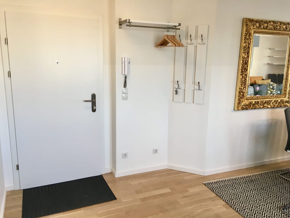 Apartment entrance.