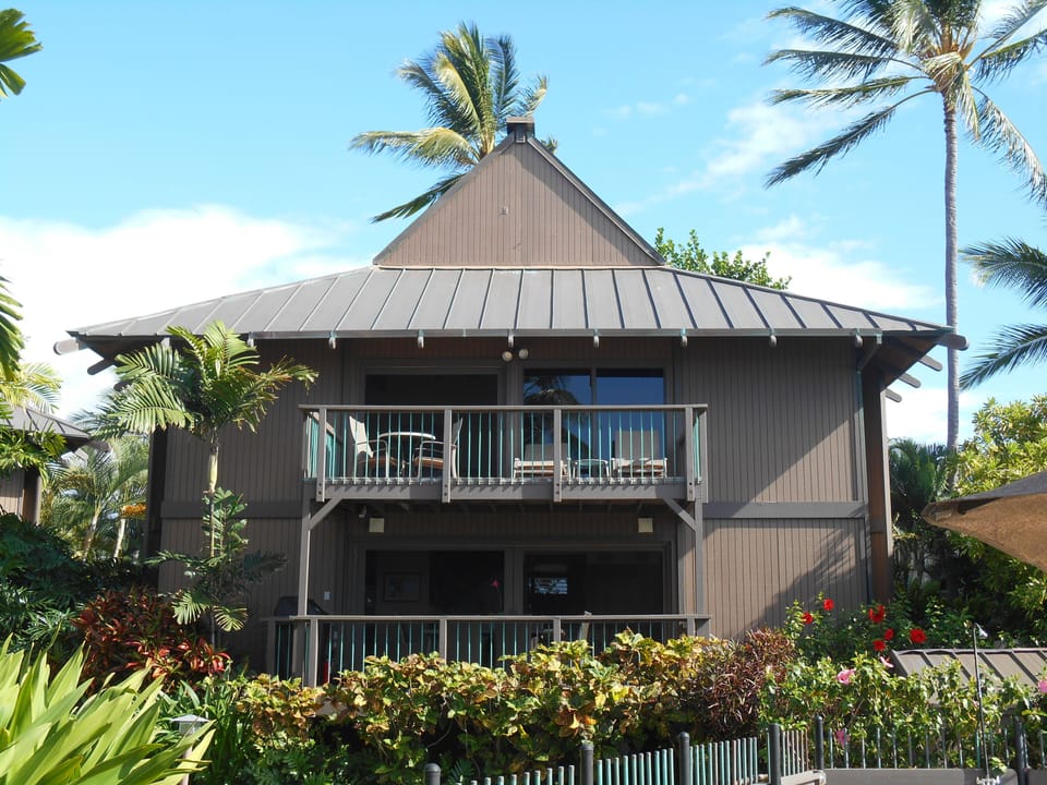 The 'back door' of your island  retreat!