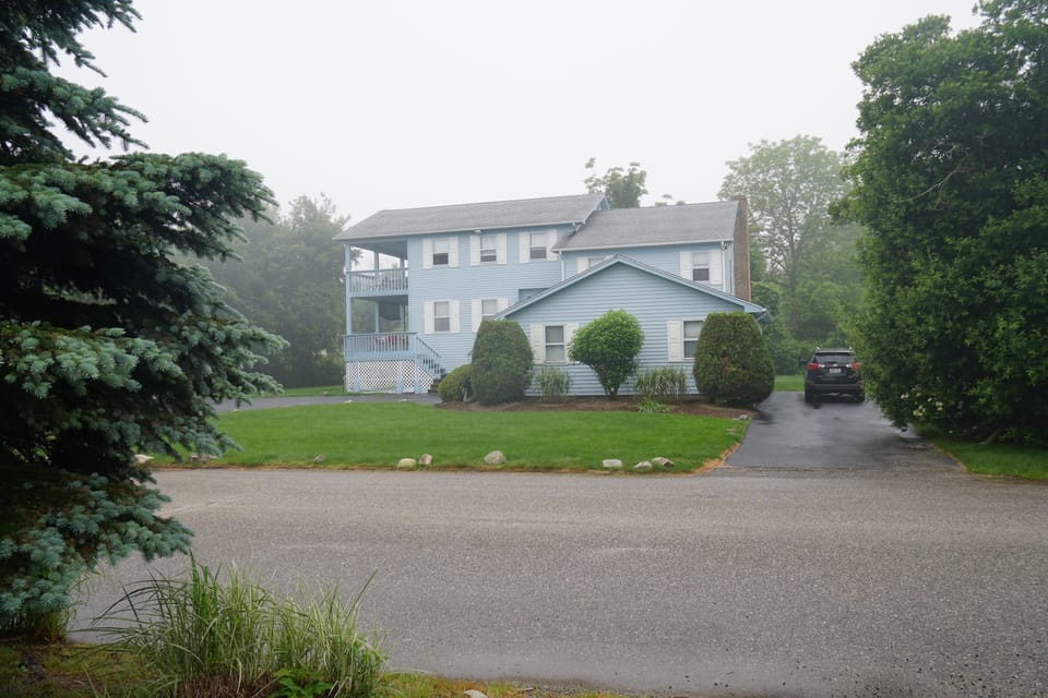 Side driveway parking for three more cars