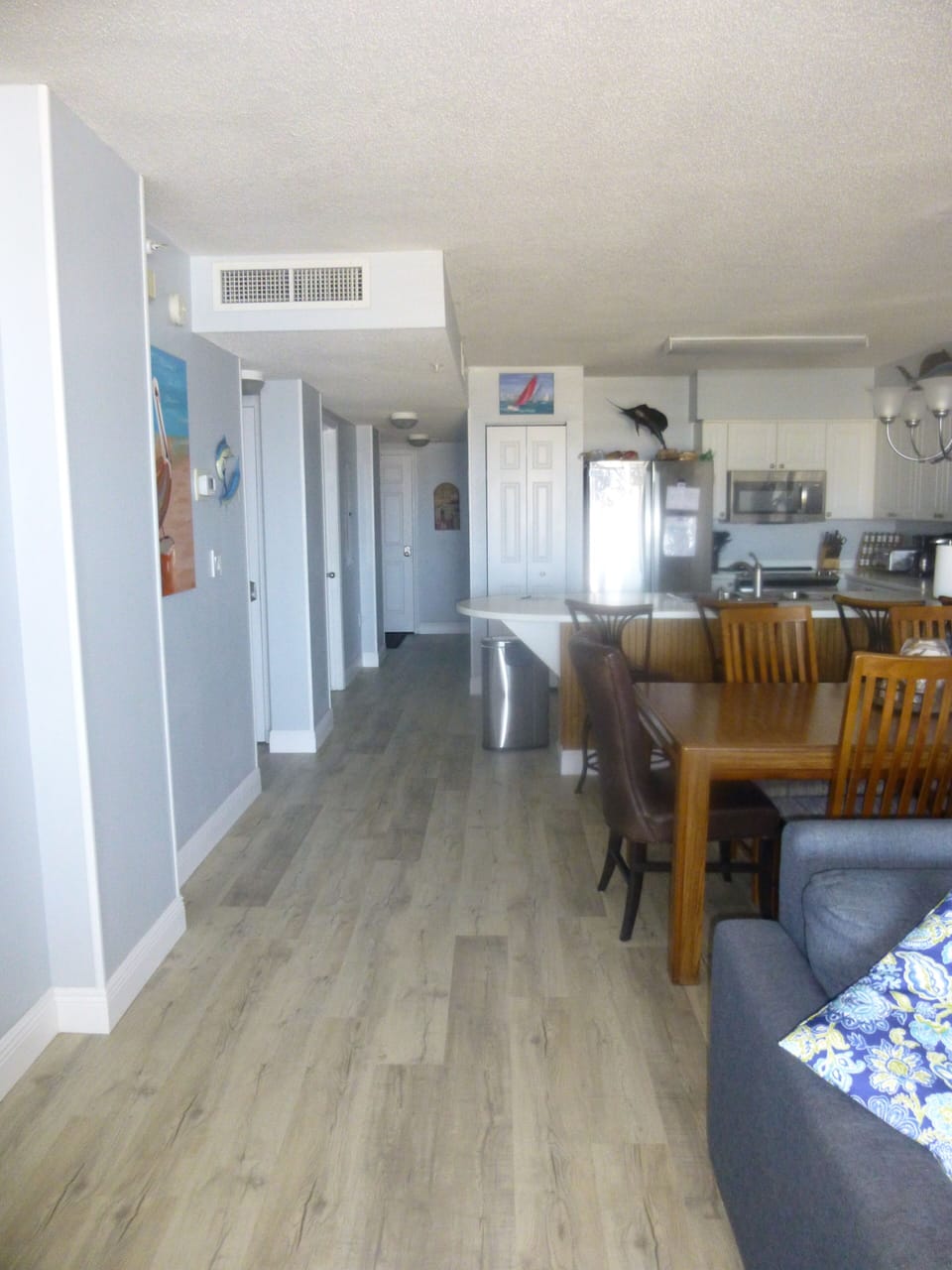 Kitchen/Family room area