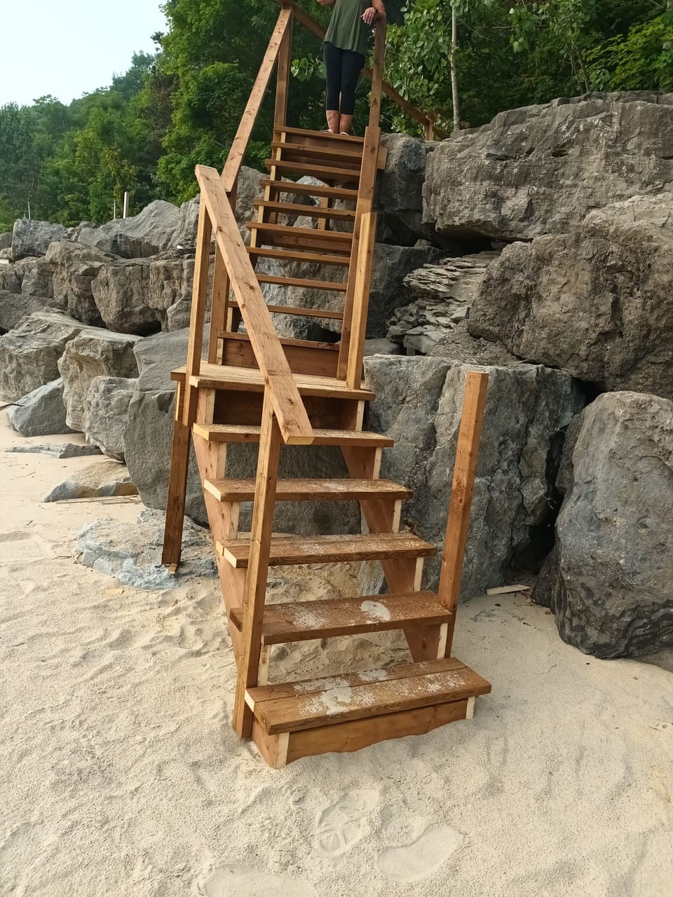Final steps.