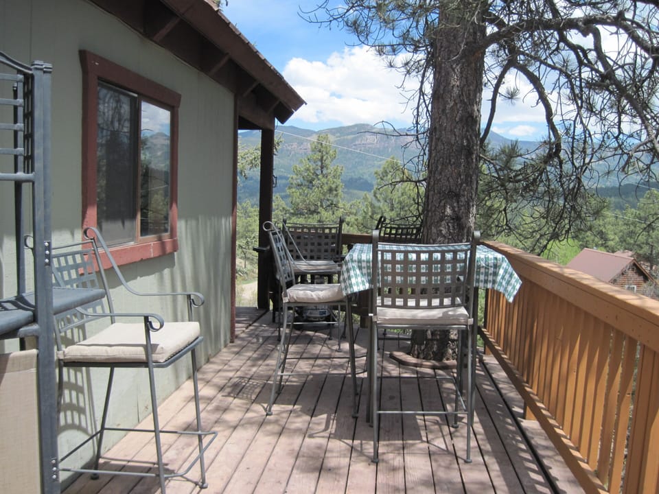 BBQ and deck view