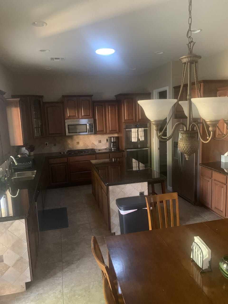 recent addition of solar lights adds even more natural light