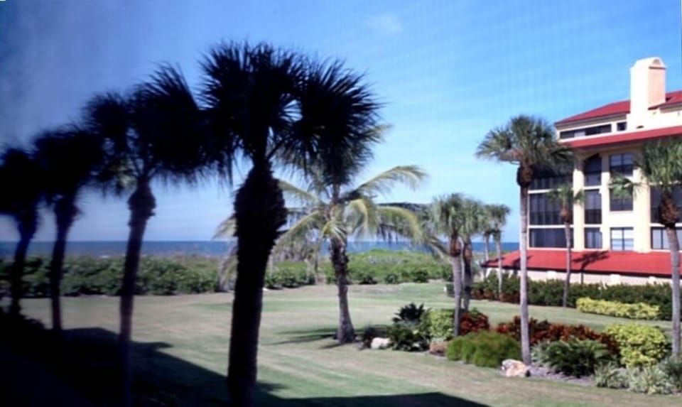 One of our ocean views. This is from the lanai porch. Sunsets, too!