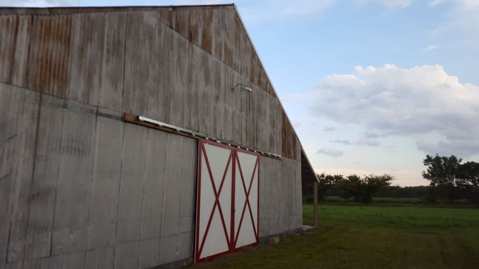 The unassuming western exterior of the Granary is a great place for a Ceremony! 