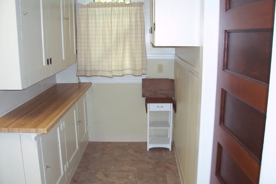 This spacious Master Bathroom is on the second floor, with a tub/shower combined