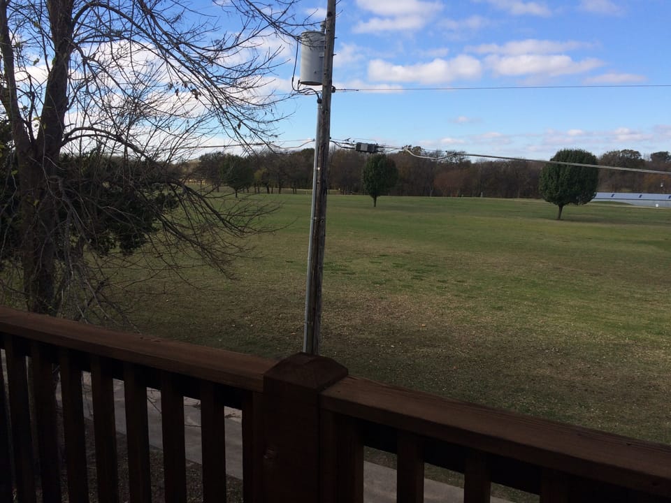 view from deck