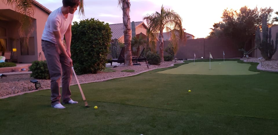 Large Chipping and Putting Green