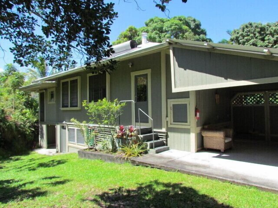 Rear view of house