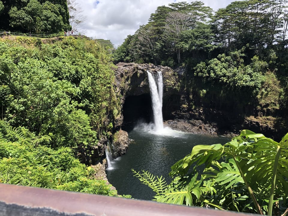 short drive to beautiful waterfalls