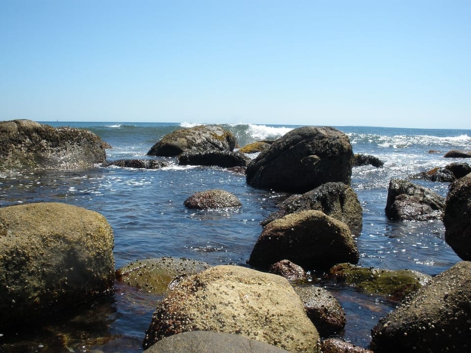 Western end of East Beach