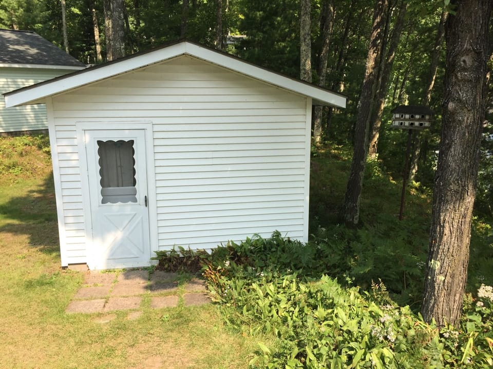 The fish house! 
