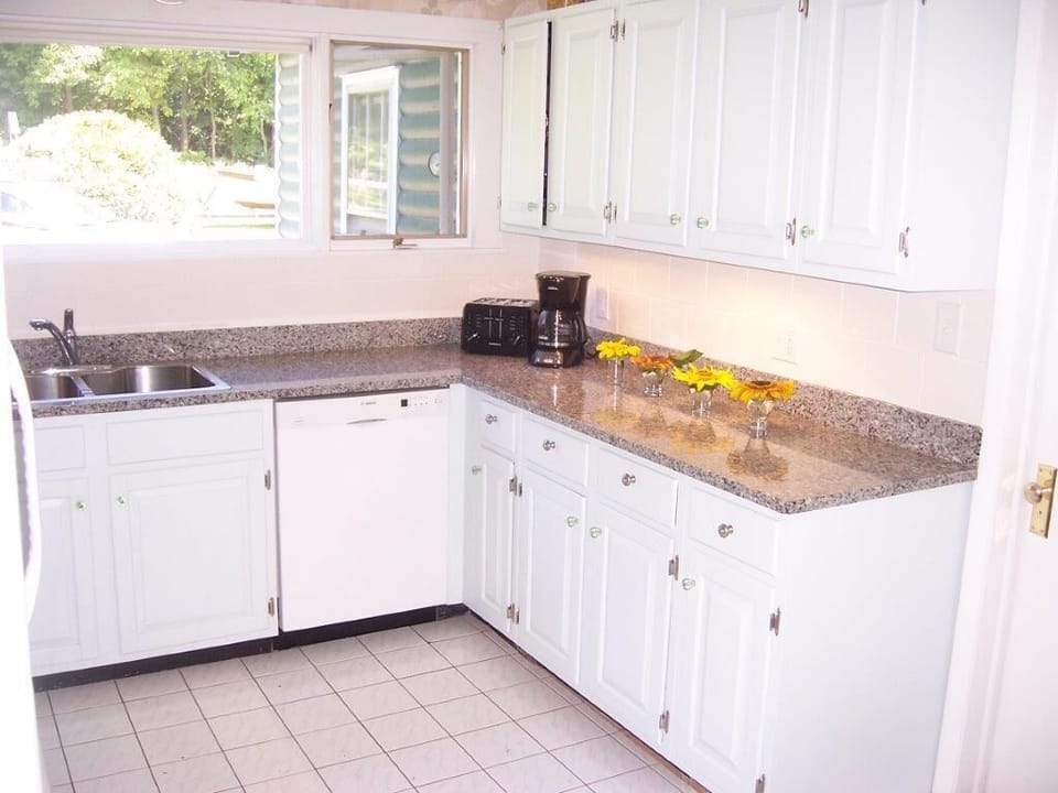 Granite counters and LED lighting installed 2014
