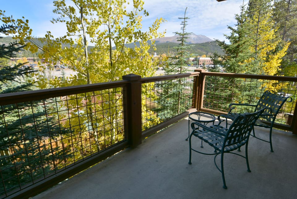 Balcony and view