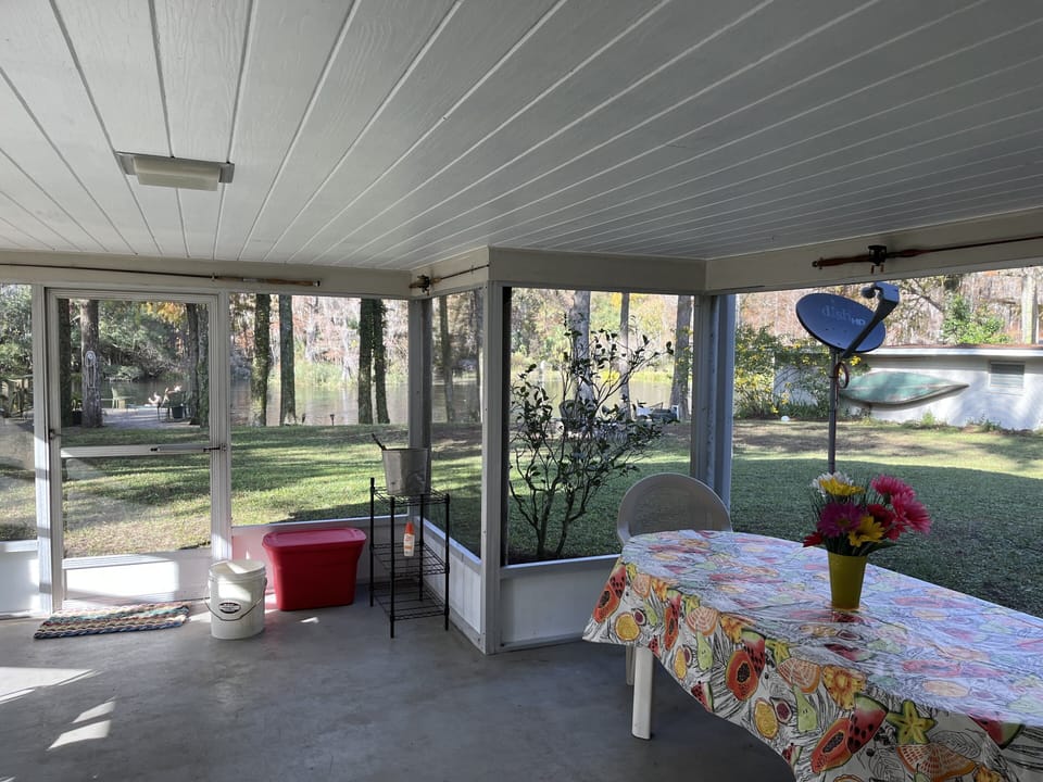 Downstairs Patio