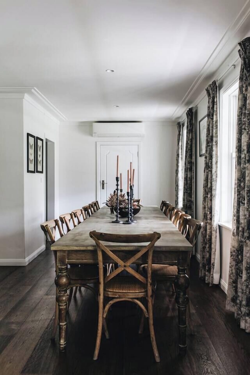Our dining room seats up to 20.