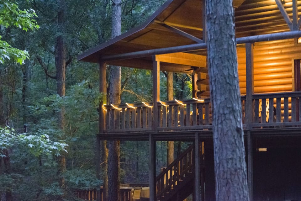 East side of cabin