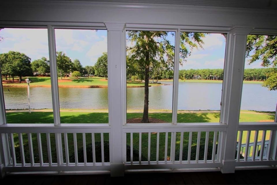 180 Degree Panoramic View From Screen Porch