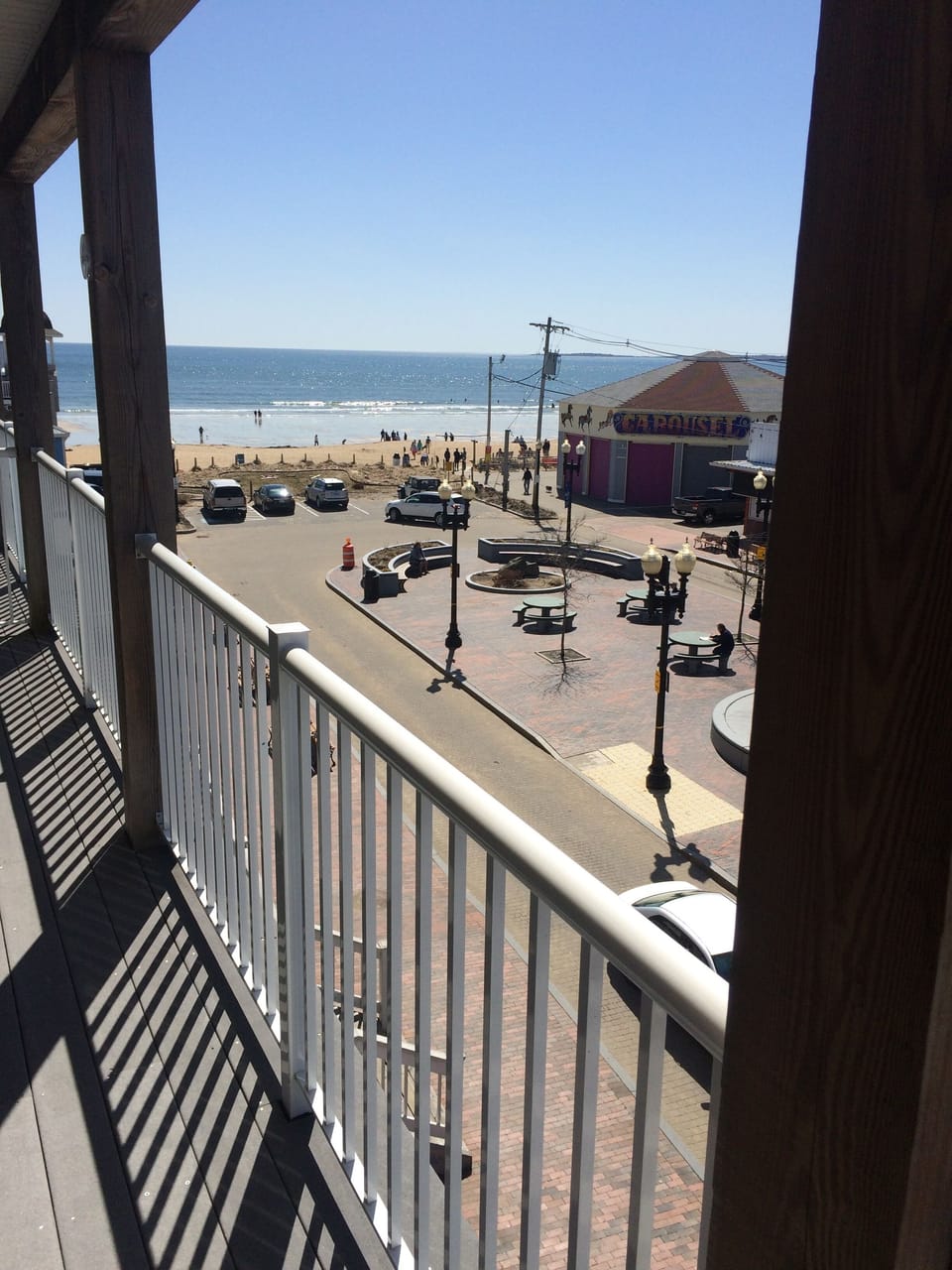 View from balcony
