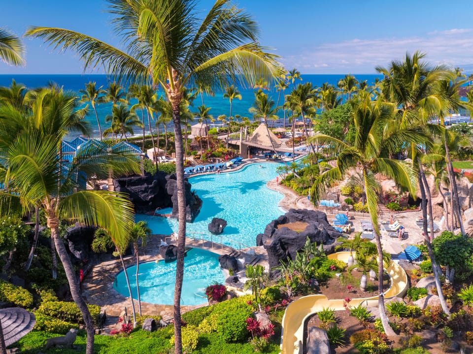 NEW - Enjoy 10 COMPLIMENTARY day passes at the Hilton Waikoloa Resort pools and waterslides.  
Enjoy the #1 Hawaii Resort ranked by USA Today, while having the comfort of your own 4BR home