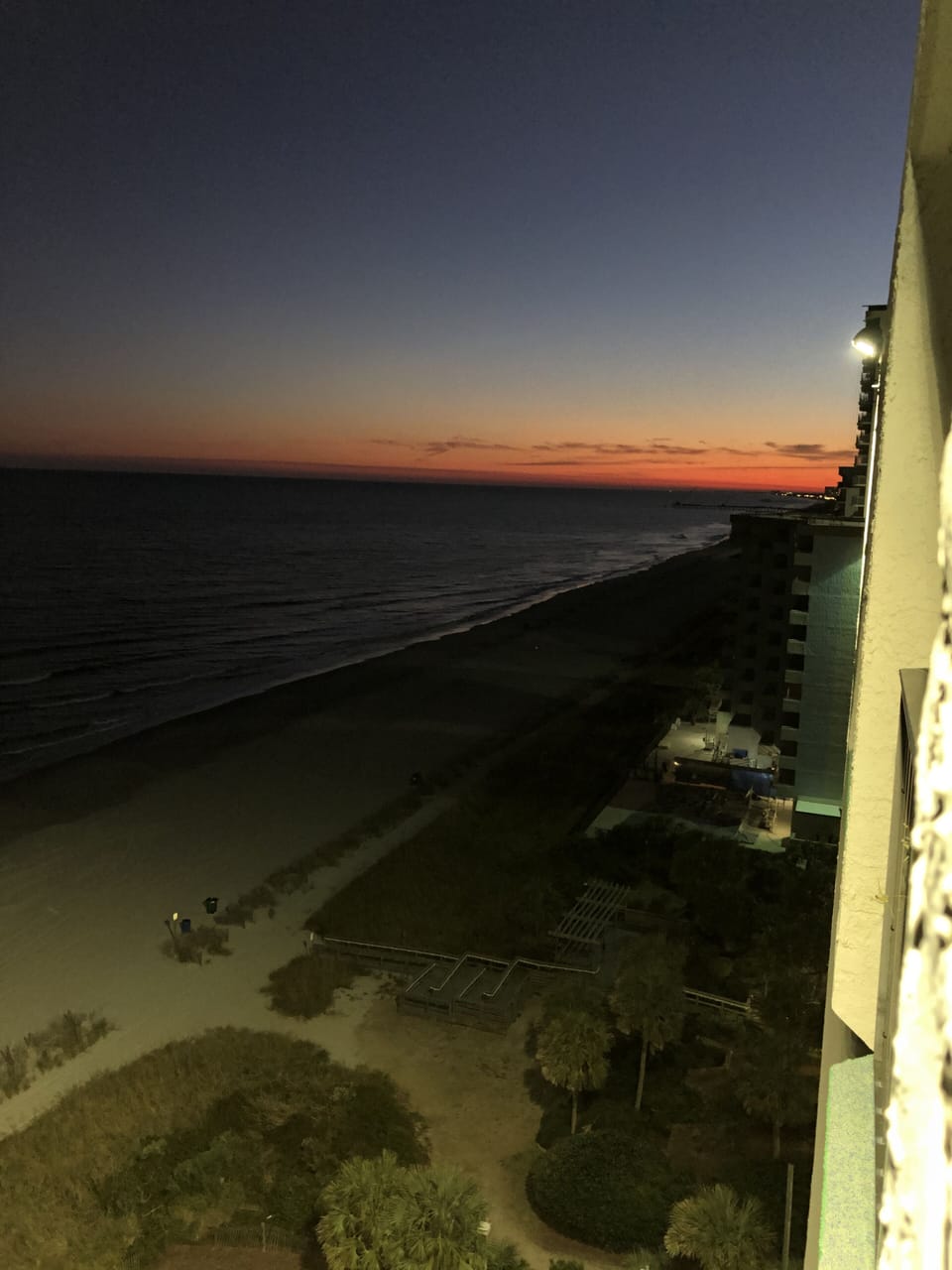 Sunset to the south of OP1208