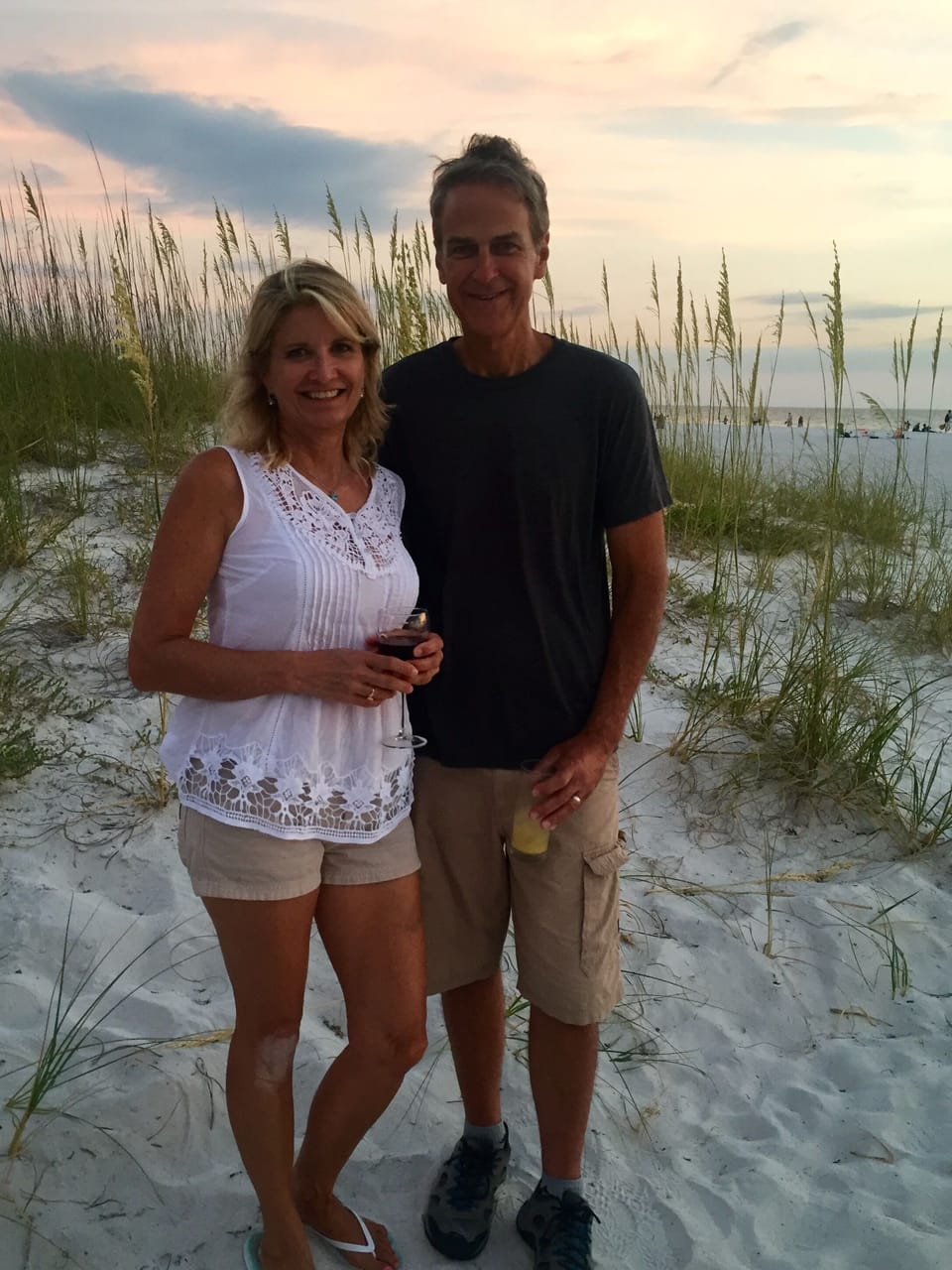 The owners of Sedgwick House & Beach Cottages, Rob & Andrea.  