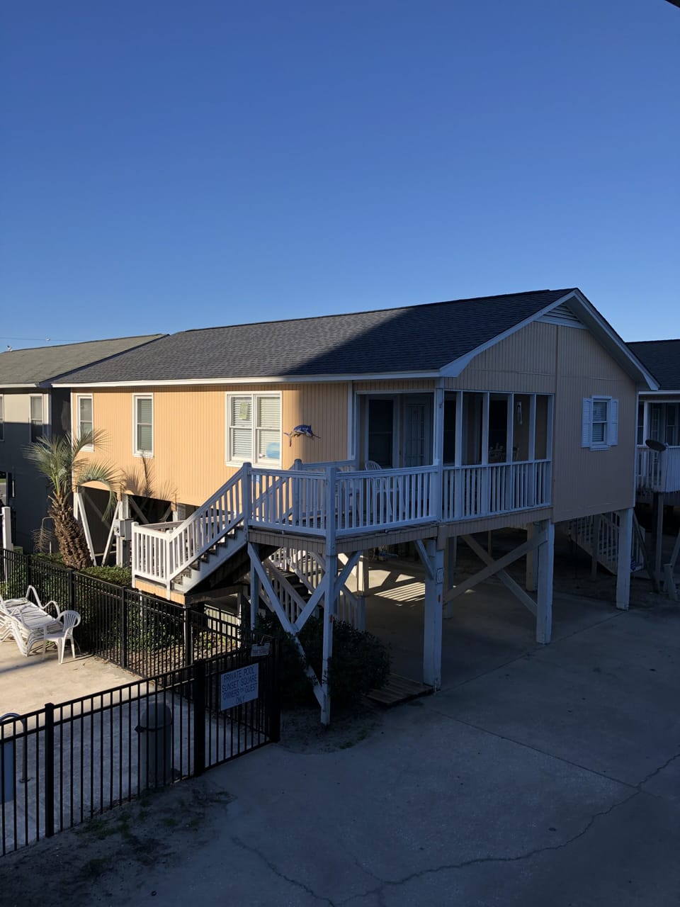 SeaLaVie house beside private Sunset Square community pool with new roof.