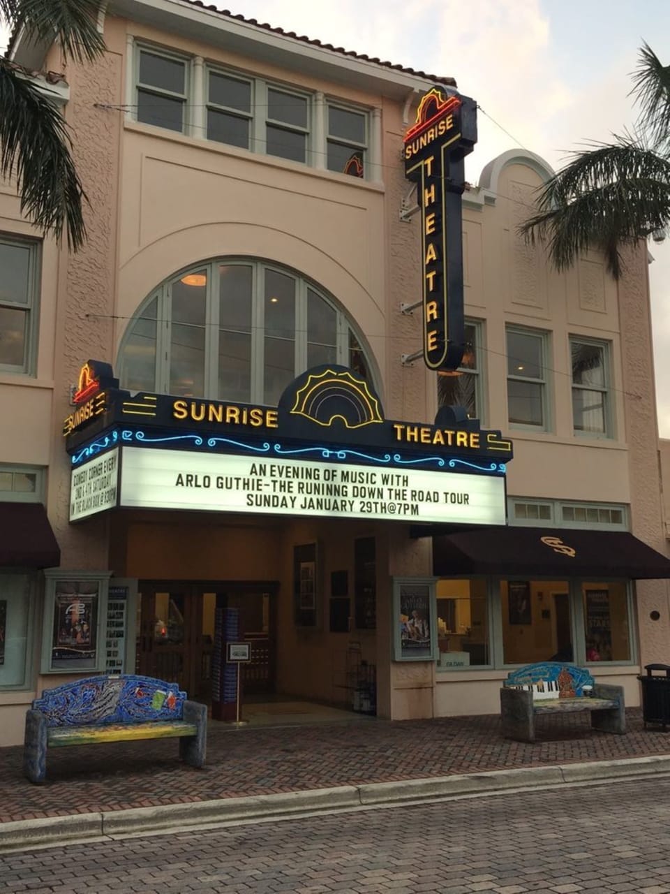 Great shows, comedy,  and music at the Sunrise Theatre.