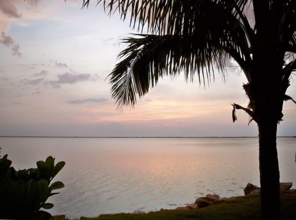 Nearby sunset overlooking the Banana River