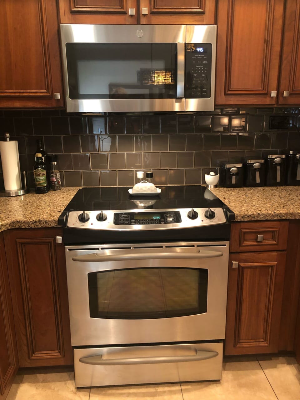 Stove and Microwave