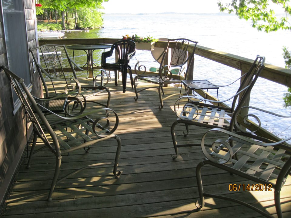 Front Deck of the Cottage