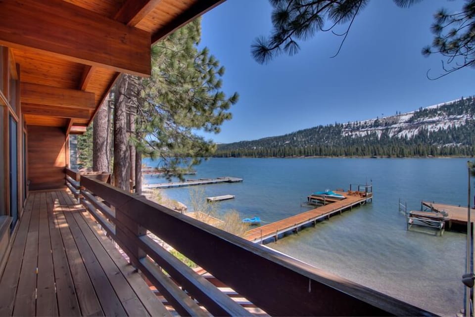 View From 3rd floor Deck - Boat Lift at unit NOT for Renter Use