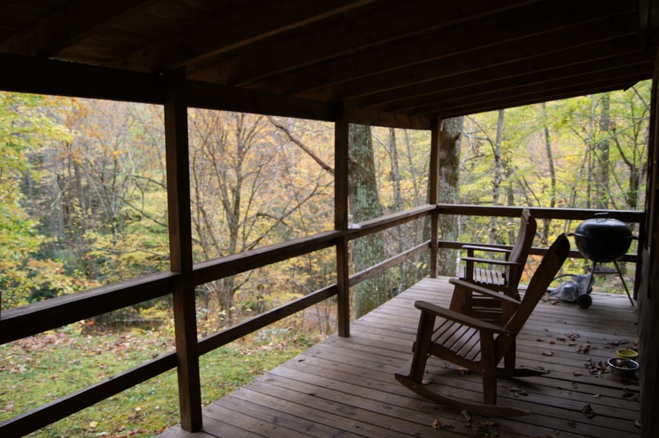 Rock away to sounds of the creek