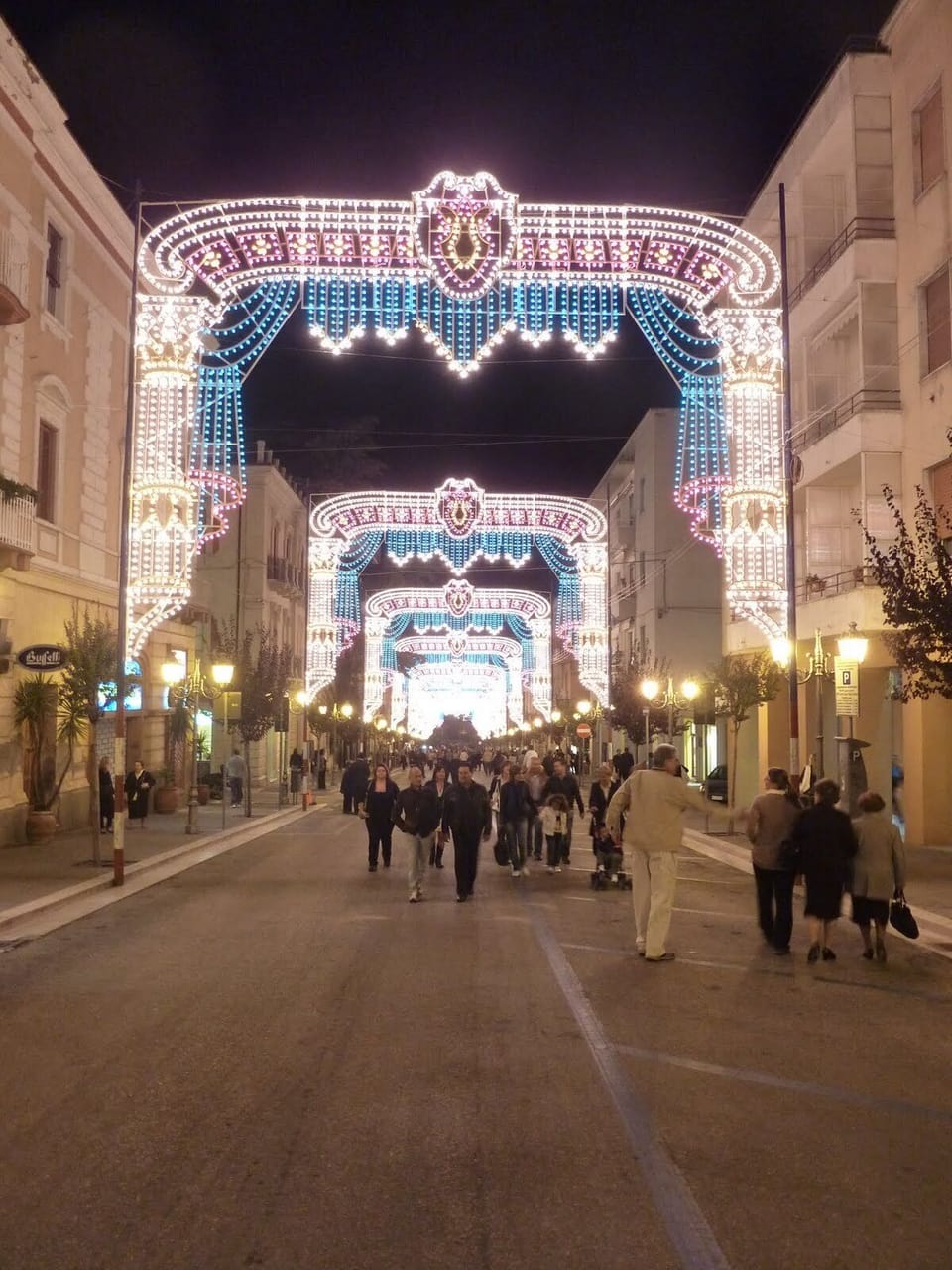 Vasto During the St. Michael's Festival in September