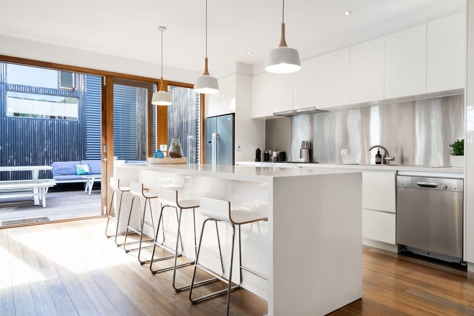 Great cooks kitchen with room to entertain