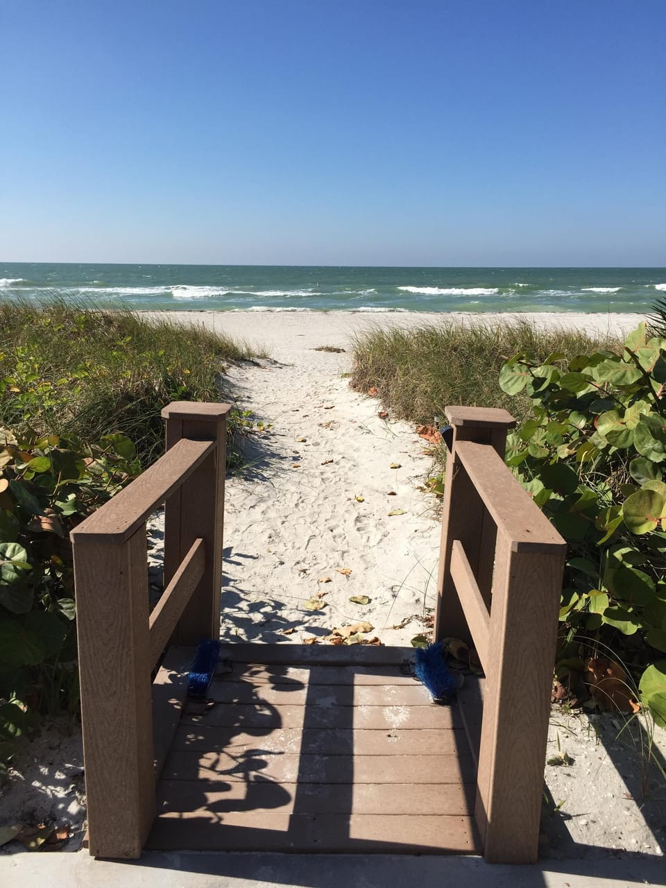 Oceanfront only steps to the beach.