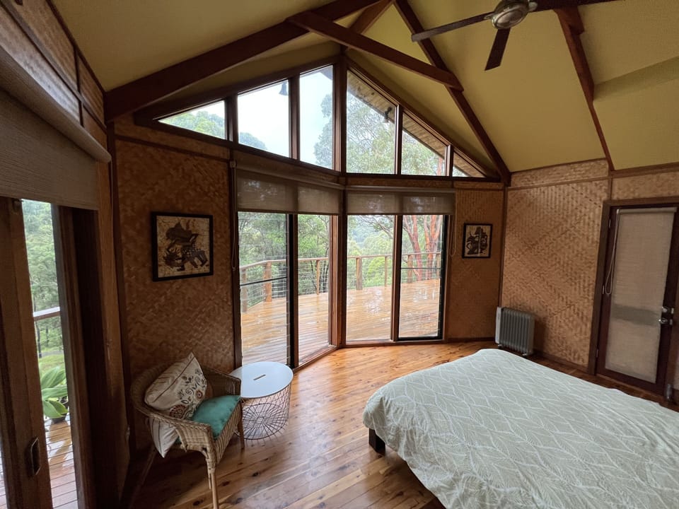 Main bedroom in the ensuite pavilion
